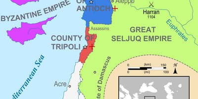 Carte du Royaume de Jérusalem